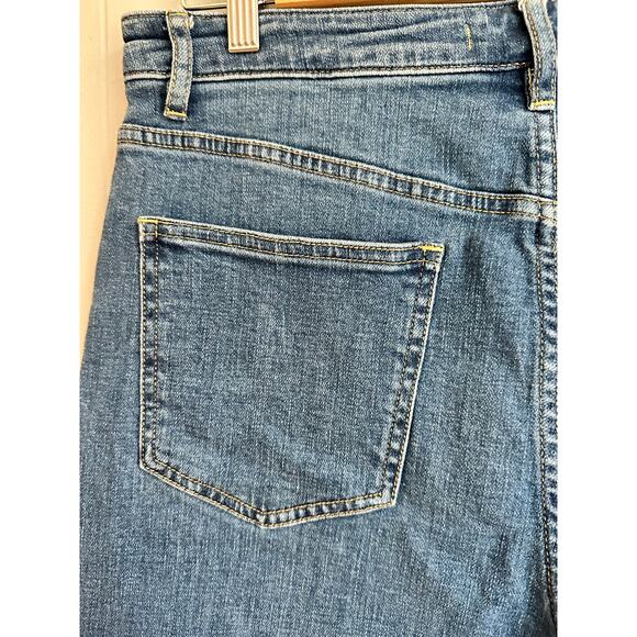 Free People Button Fly Straight leg Fray Style 6185-16515125 Size 31 - Picture 9 of 9